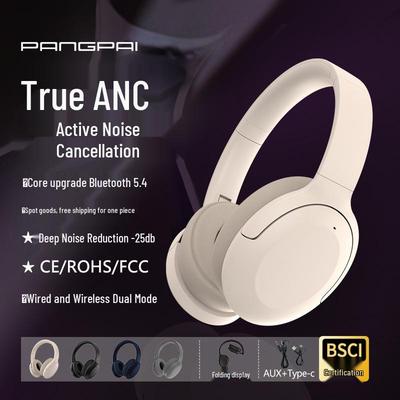 Aktif Gürültü Engelleme Özellikli P3965ANC Katlanabilir Bluetooth Kulak Üstü Kulaklık