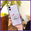 Rotatable Stand Quicksand Phone Case For Samsung Galaxy A07 Glitter Kickstand Skin Feel Silicone Simplicity Silicone TPU