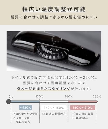 SALONIA SALONIA Straightening Iron/Hair Iron, 24mm, SL-004SAW, White [Amazon.co.jp Exclusive]