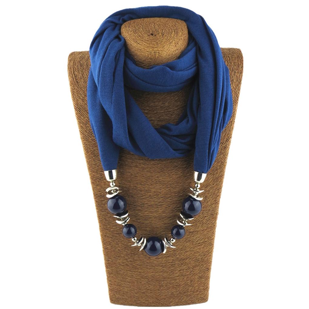 Bohemia Ethnic Style Necklace For Safe And Exquisite Craft Neckerchief Ring Scarf Scarf Necklaces