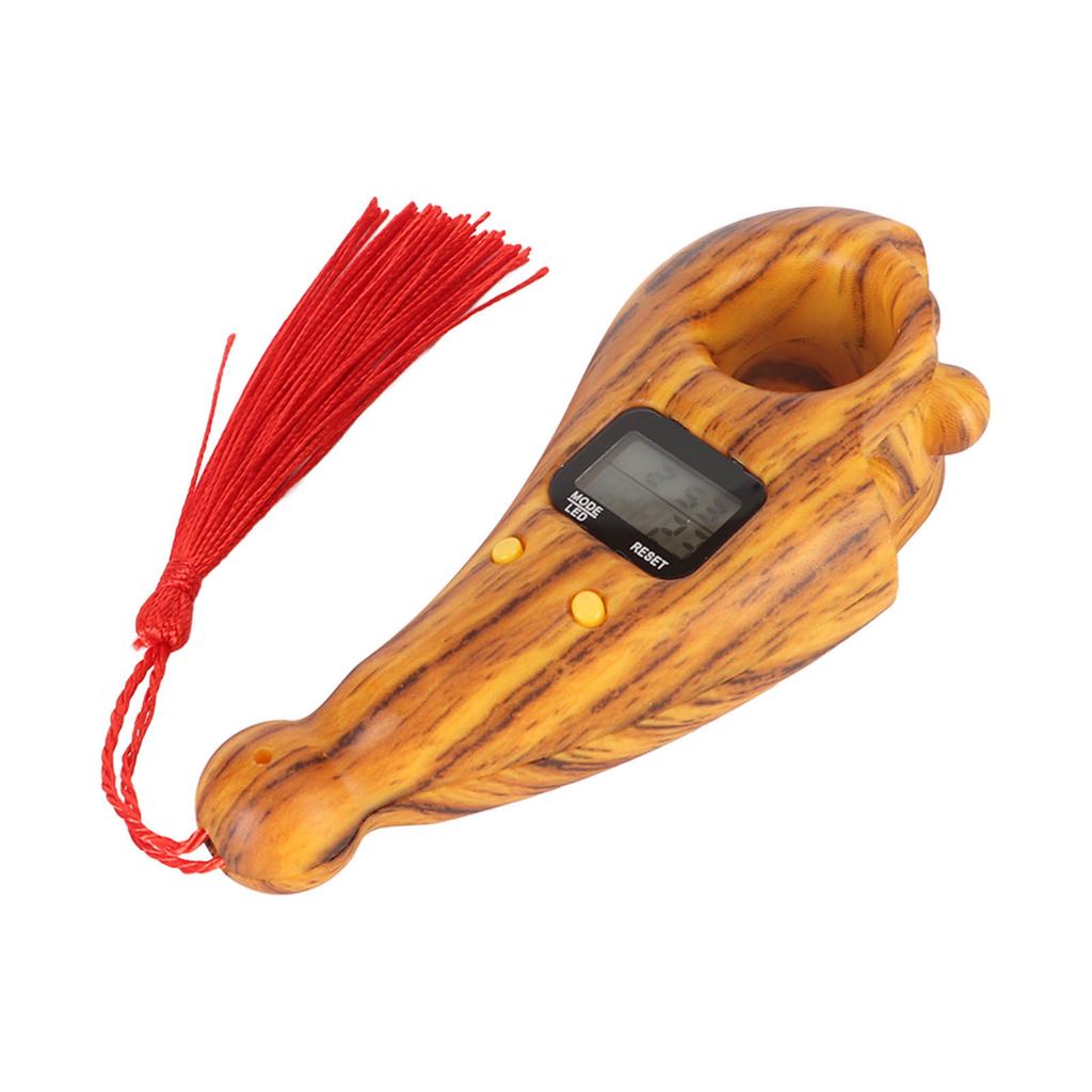 Contatore Digitale di Perline Funzione Reset Spegnimento Automatico Frangia Rossa Portatile Compatto Tasbih Digitale per la Preghiera Islamico Musulmano