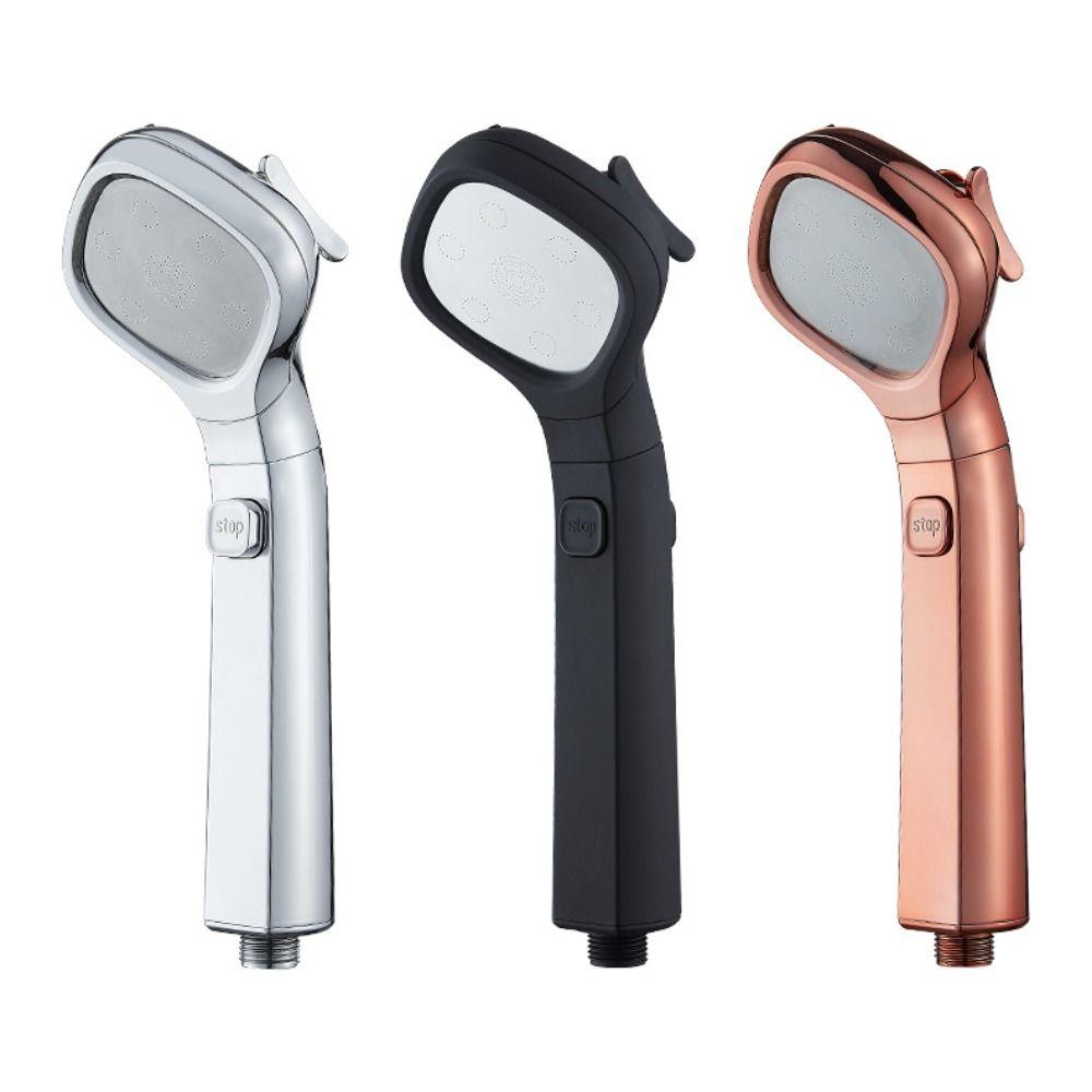 

4 режима насадки для душа под давлением, водосберегающие аксессуары для ванной комнаты, новый распылитель для ванной комнаты