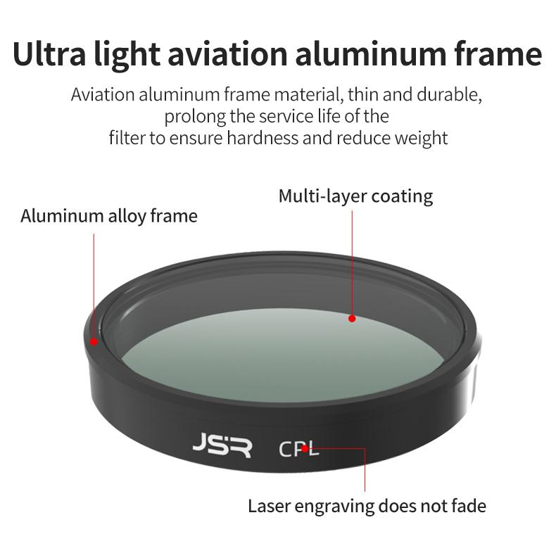 ND&CPL Filters Set For DJI Osmo Action6 UV ND8 ND16 ND32 CPL BLACK MIST 1/4 Macro Filters Neutral Density Camera Lens ND Filter