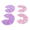 1 Pair Breast Therapy Gel Pads Reusable Hot Cold Reduce Pain Postpartum Recovery Breast Ice Gel Pack Purple