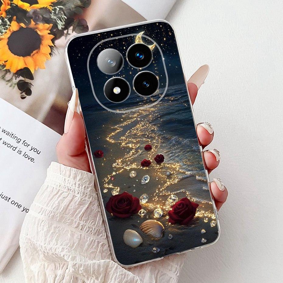 Fashion Painting Case For Xiaomi Redmi Note 14 Pro+ Soft Silicone TPU Phone Cases For Redmi Note14 Pro Plus 5G Covers Bumpers