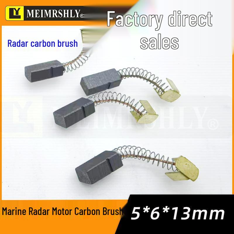Marine Lightning Protection Carbon Brush for FAR2117 Radar/Antenna Motor, Type 2827 D8G-516, 5x6x13.