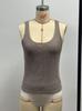 Women's Summer U-neck Vest: European & American Style, Fashionable & Versatile Knit Sweater