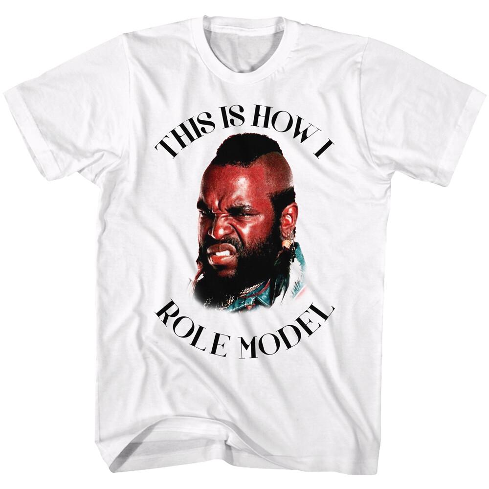 Mr T Bust Photo This Is How I Role Model Men T Shirt The A Team B.A. Baracus XL