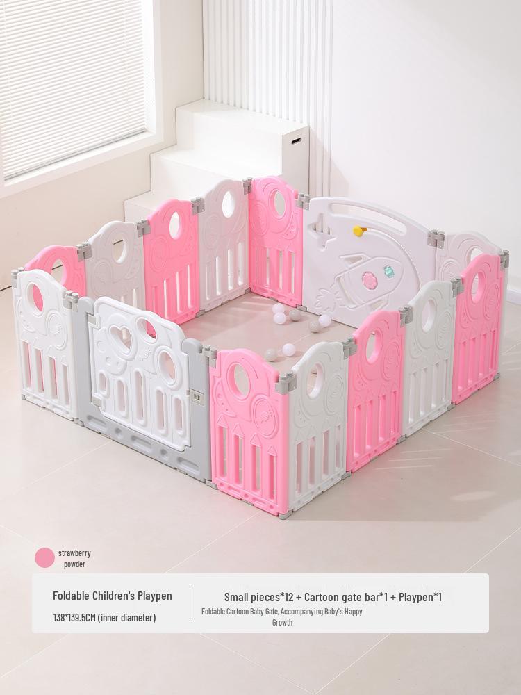 Baby Play Area with Mat, Fence