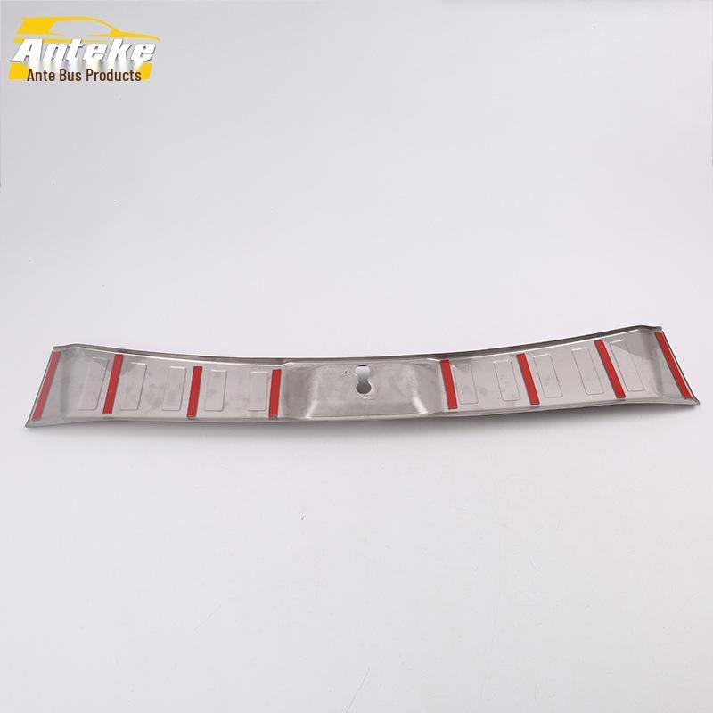 Qijun Rear Bumper Protector Bright Strip for 2014-2017 - Trunk Tailgate Pedal Accessory