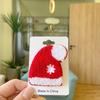 Christmas Santa & Elk Embroidery Pin & Patch Set
