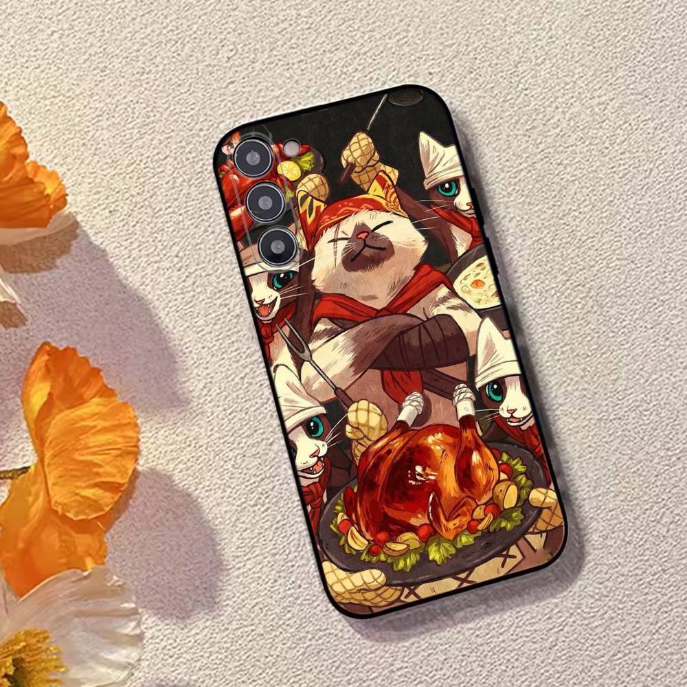 Monster H-Hunter Game Phone Case For Samsung Galaxy A73,A72,A71,A70,A53,A52,A51,Soft Silicone Black Cover