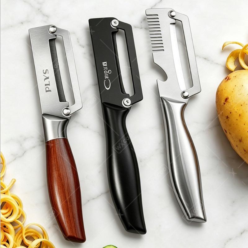 Multifunctional Peeler Stainless Steel Durable Sharp Blade Suitable for All Kinds of Fruits and Vegetables Home Kitchen Tool