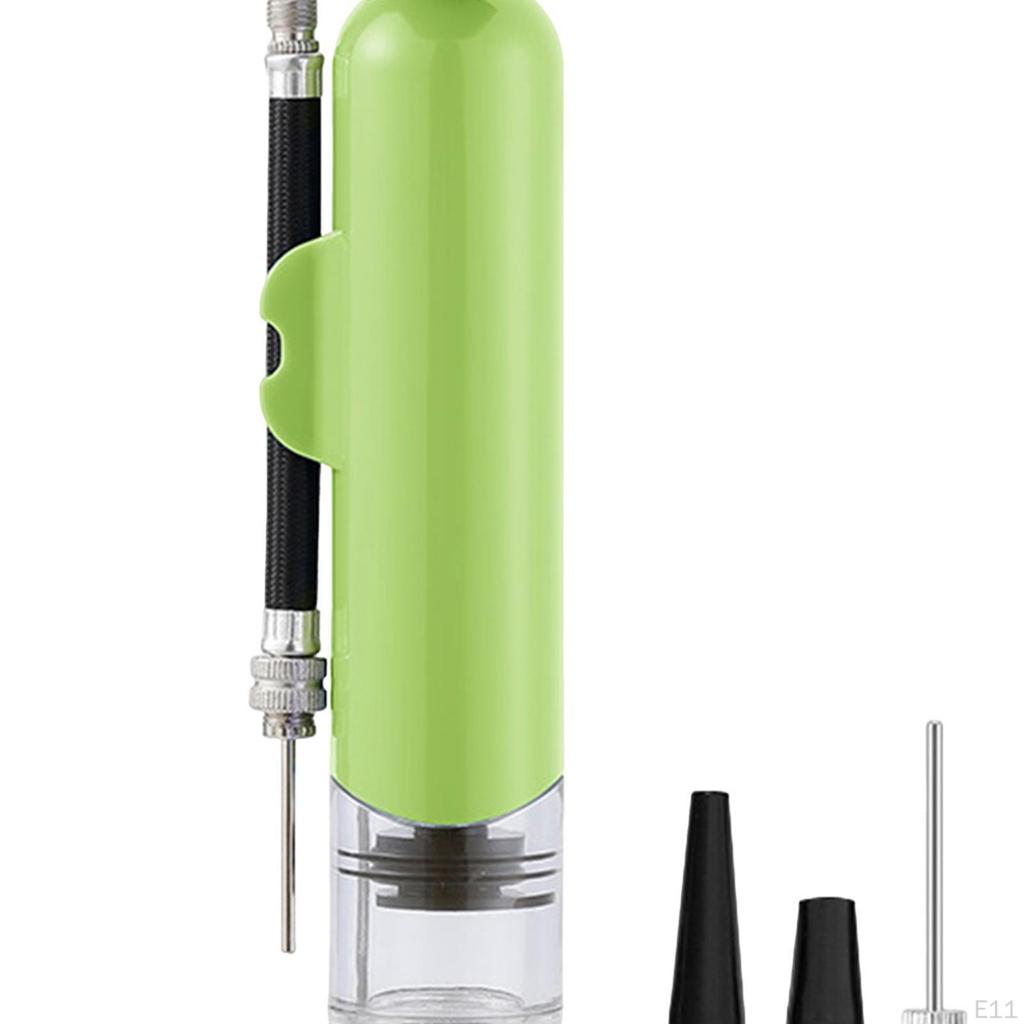 Bollpump med tryckmätare Basket Regntålig, Yogaboll, Sporttillbehör, Hand