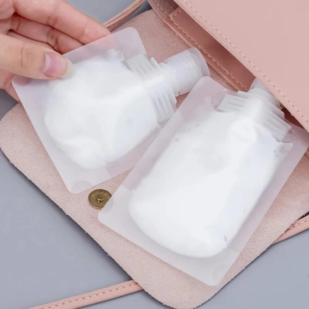 5 stuks Reis Lege Knijpzakken Lotion Dispenserzak Navulbare Shampoo Toiletartikelen Conditioner Vloeibare Cosmetica Opbergzakjes