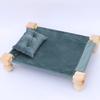 Newborn Photography Props Wooden Bed Baby Photoshoot Props Doll Bed Baby Photo Prop White Wood Mini Bed for Photography
