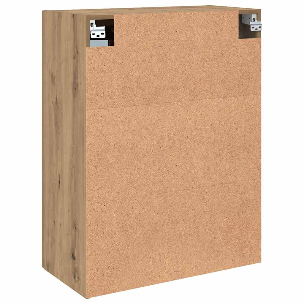 Artisan Oak Wall Mounted Cabinet 69.5 x 34 x 90 cm