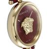 Versace Palazzo Empire Barocco Watch, Red Dial, Stainless Steel, Sapphire Crystal, Quartz Movement, 34mm, Swiss Made, VECO01520, Men's
