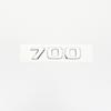 Lettere Argento Cromato 550G 4X4 850 550 D35 B40 D6S B63 Emblema per Mercedes Benz Brabus G Auto Parafango Bagagliaio Posteriore W464 Adesivo Logo