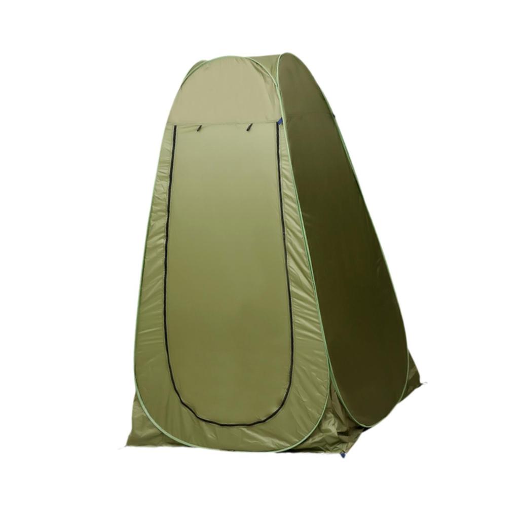Privacy Shower Tent Outdoor for Biking Traveling Camping Green