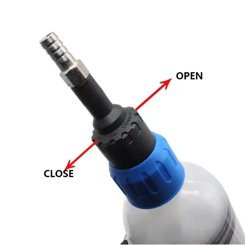 Heavy Duty Hand Pump 1500ML Oil Syringes Extractor Tool with Corrosion Resistant Design Suitable for Vehicle Maintenance