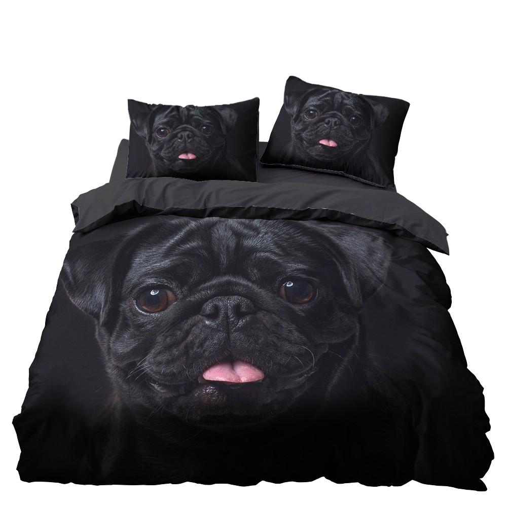 Dream NS Cute Pet Dog Roupa De Cama Bedding Set Home Textiles Set King Queen Pet Cat Duvet Cover Couette Bedclothes 2/3pcs