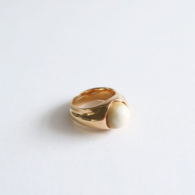 DOL Glass Stone Ring [DOL Sand]