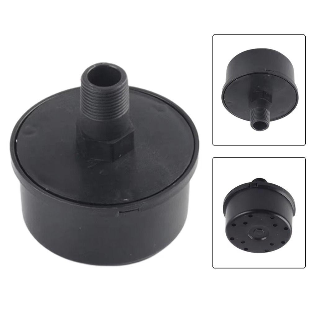 1Pcs Black Filter Silencer 16/20mm Noise Silencer Durable Air Compressor Muffler