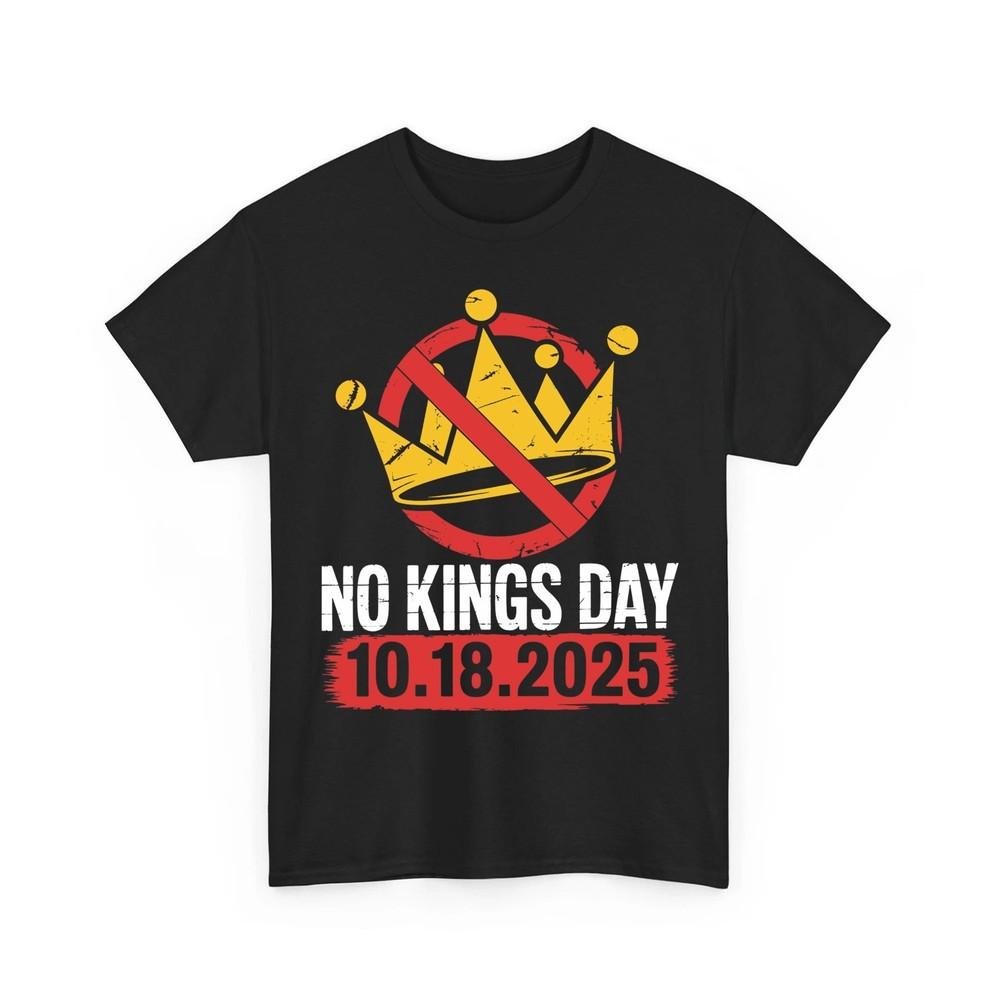 No Kings Shirt Vintage America Flag 1776 October 18 No Kings In America TShirt Unisex T-Shirt S