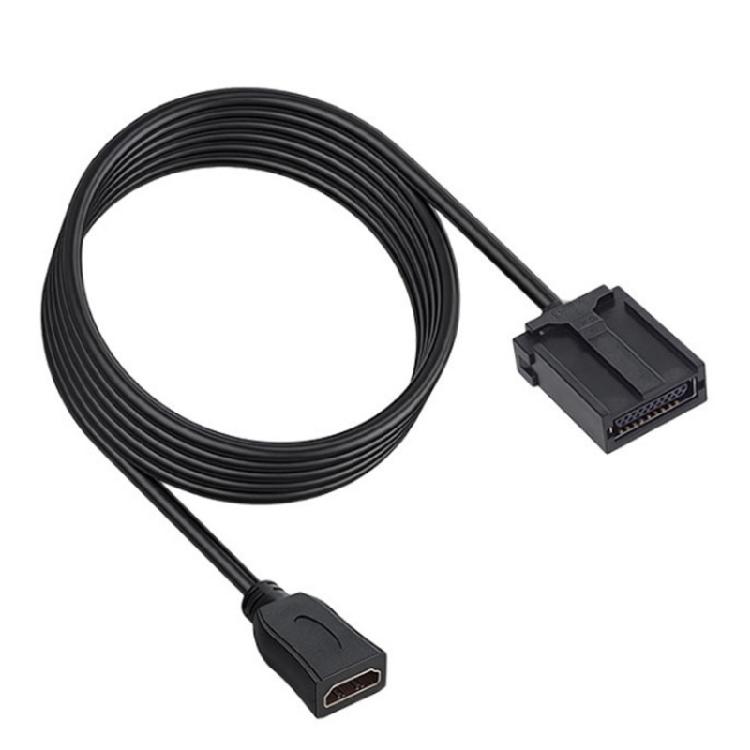 

HDTV A Male/Female to Type E Sound Video Cable for Automobiles Car TV Digital Monitor Transmission Car Entertainment