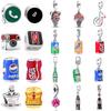 925 Silver Charms Camera Drinks Cola Ice Cream Beads Fit Bracelet Original DIY For Women Jewelry Gifts