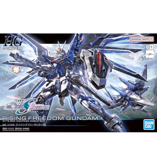 [3:e förhandsbokning] HG Mobile Suit Gundam SEED FREEDOM Rising Freedom Gundam 1/144 Skala Förfärgad Plastmodell