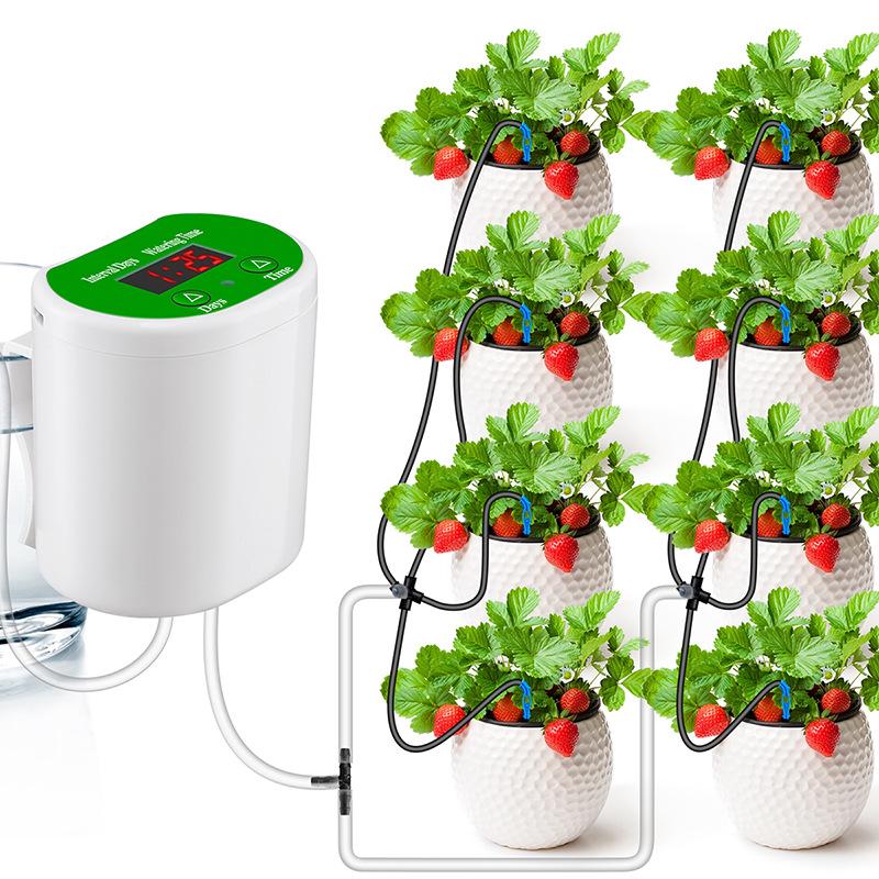 Smart Automatic Drip Irrigation System for Potted Plants and Gardens