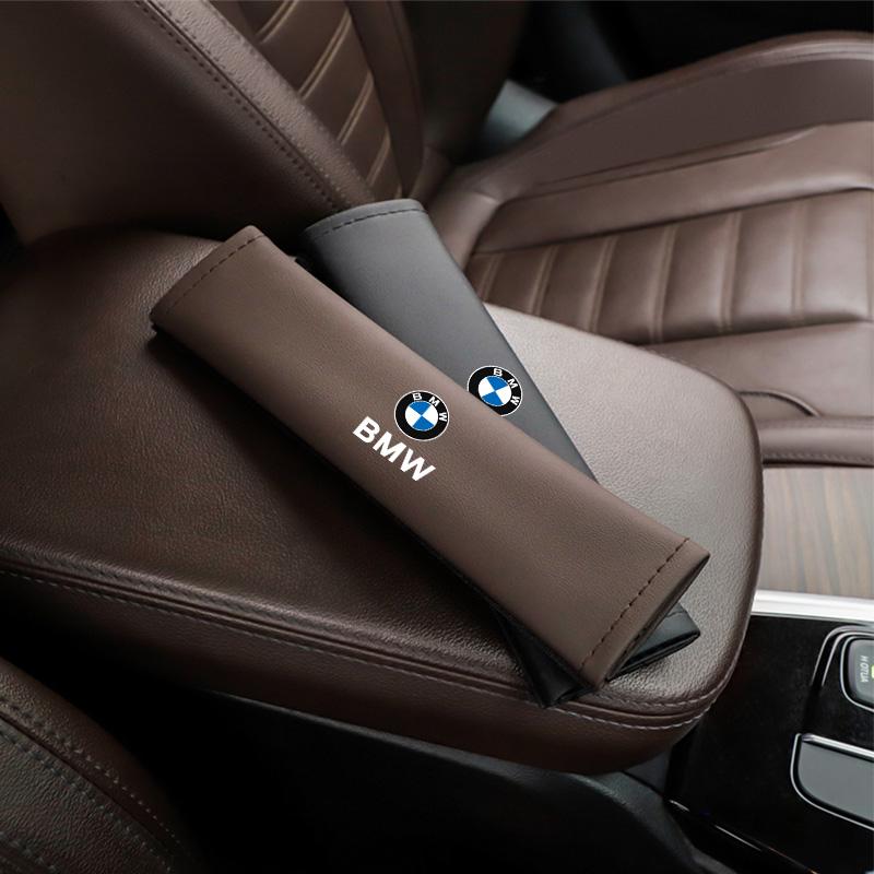 BBLB5 PU Leather Car Seat Belt Shoulder Pad Protective Cover For BMW M3 M4 M5 G42 G30 G20 E39 E36 E87 E53 F44 F07 F34 G15 G16 G23 G22