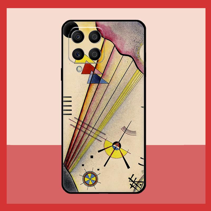 Wassily Kandinsky Abstract Artistic Case For Samsung Galaxy M56 M12 M06 M32 M52 M35 M55 M15 M11 M13 M14 M16 M36 M31 M53 M34 M54