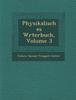 Kniha Physikalisches W Rterbuch, Volume 3