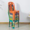 Gurede Thickened Plastic Dining Chair