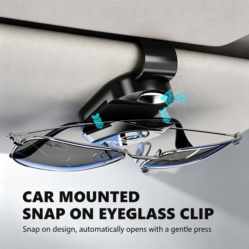 Car Sticker Glasses Storage Clip For Car Sun Visor Auto Accessories Fit BMW 1 3 4 5 7 Series X1 X2 X3 X4 X5 X6 X7 Z4 M3 M4 M5 M8 BW3