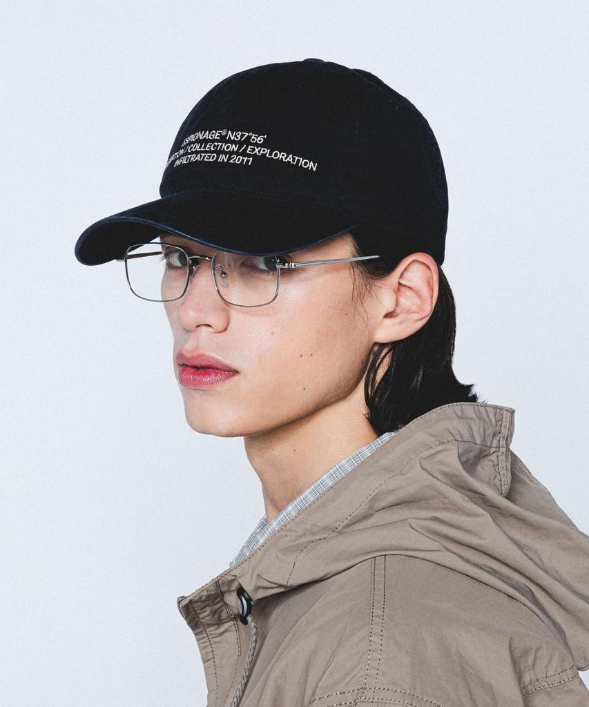 ESPIONAGE Oce Logo Vintage Cap Black