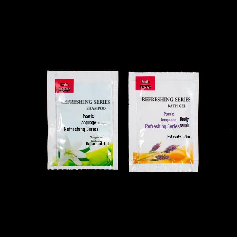 

Xiaoyu Disposable Travel Toiletries & Amenities 100 Sachets