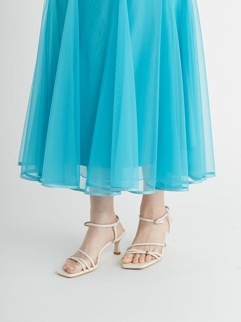 Selford Tulle Skirt CWFS252012TUQ36 Semi-Mermaid