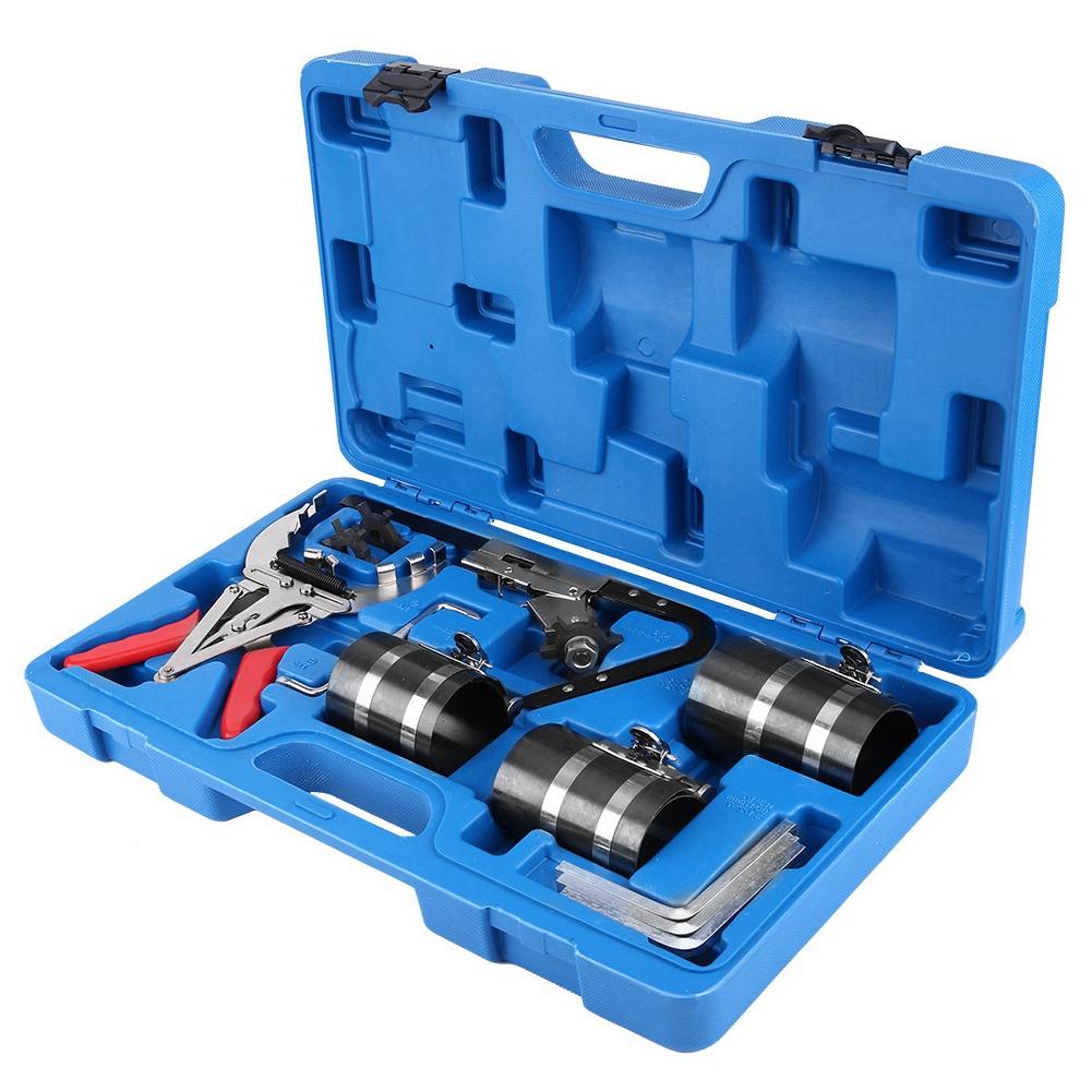 Zestaw narzędzi serwisowych pierścieni tłokowych Silnik Grzechotka Czyszczenie Ekspander Kompresor