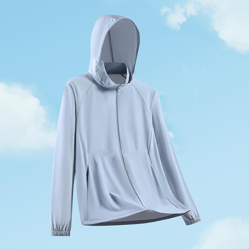 Outdoor High-elastic Breathable Ice Silk Sunscreen Clothing Men's Summer UV Protection Light and Thin Breathable Fishing Sunscreen Clothing