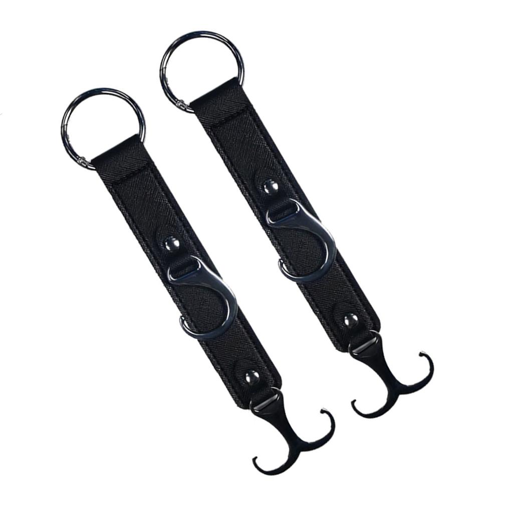 Car Hook for Headrest, Car Seats Back Storage Hook for Headrest, Headrest Leather Hook for Purses and Bags
