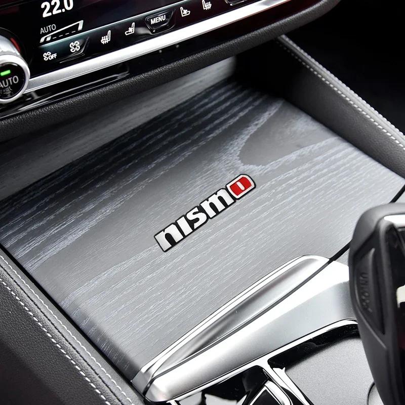 Naklejka na przycisk podnoszenia szyby samochodowej Naklejka na kierownicę Do Nissan Nismo Tiida Teana GTR Juke Versa Almera Akcesoria samochodowe
