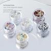 Yao Xing Nail Art Glitter Mix: Coarse & Fine Sequins, Five-Pointed Stars, Irregular Hexagons
