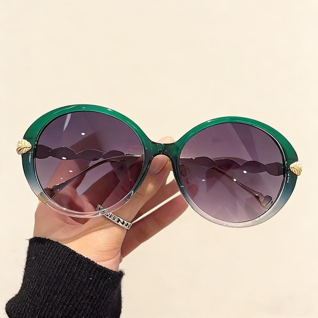Xiaomi Round Sunglasses Ins Style Sunglasses Fashion Street Photography Glasses