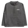 Genuine Dickies Men's Plus Size Twill Poly-Suede Spindle Neck Pullover Sweatshirt, Size 5L, Sumikuro (48)