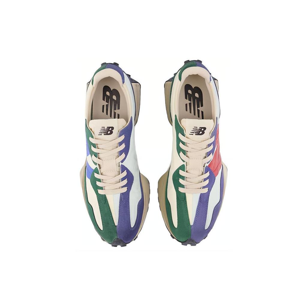 New Balance 327 Vintage Worn Pack - Waldgrün Serenes Blau Unisex Sneaker Mehrfarbig MS327VB