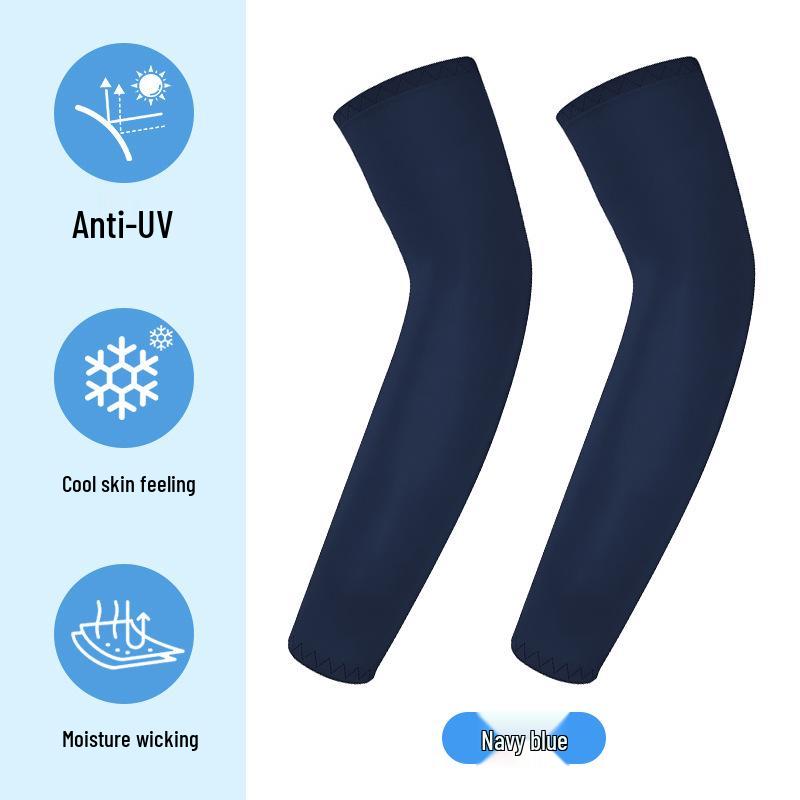 Dünne Anti-Pilling UV-Schutz Radsport-Armlinge für Kinder - Outdoor Eisseide Sonnenschutz-Ärmel